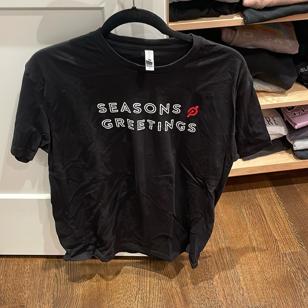 Peloton seasons greetings tee